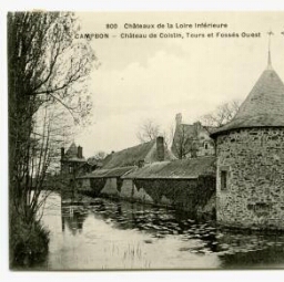 CAMPBON - Château de Coislin, Tours et Fossés Ouest