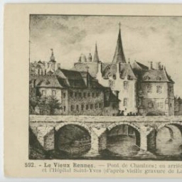 Le Vieux Rennes. - Pont de Chaulnes