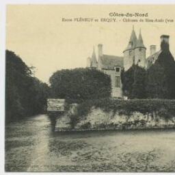 Entre PLENEUF et ERQUY. - Le Château de Bien-assis (vue côté Nord)