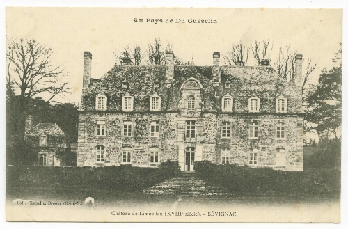 Au Pays de Du Guesclin Château de Limoëllan (XVIIIḞ siècle). - SEVIGNAC