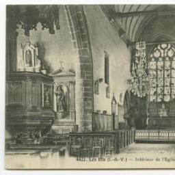 Les Iffs (I.-&-V.) - Intérieur de l'Eglise.