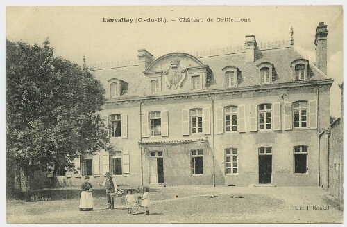Lanvallay (C.-du-N.). - Château de Grillemont