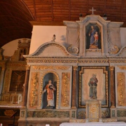 Retable dédié à saint Jospeh de l'église Saint-Martin