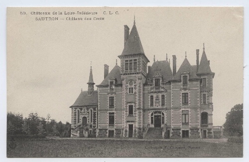 Châteaux de la Loire-Inférieure. SAUTRON - Château des Croix