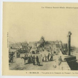 Le Vieux Saint-Malo Historique - Vue prise de la Chaussée de Paramé - G.M.