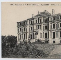 Châteaux de la Loire-Inférieure - Varades - Château de la Madeleine - Côté Sud C.L.C.