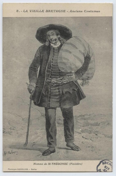 Homme de St-THEGONEC (Finistère)