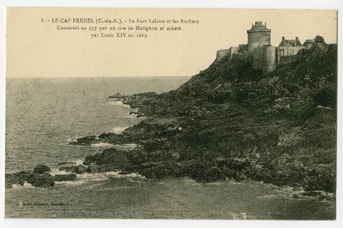LE CAP FREHEL (C.-du-N.). - Le Fort Lalatte et les Rochers
