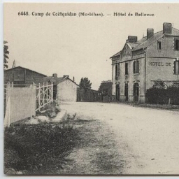 Camp de Coëtquidan (Morbihan). - Hôtel de Bellevue
