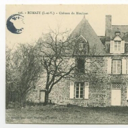 ROMAZY (I.-et-V.) - Château du Moulinet