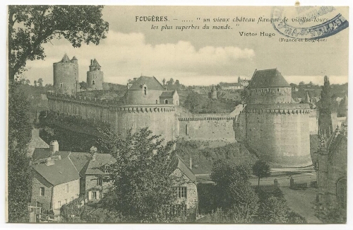 FOUGERES.- Château